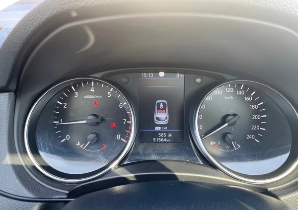 Nissan Qashqai cena 93000 przebieg: 52000, rok produkcji 2021 z Piastów małe 154